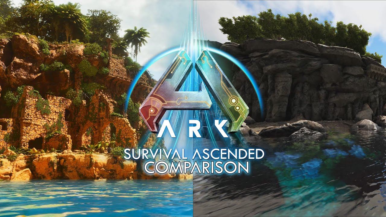 RELEASED! Ark Survival Ascended Comparison! смотреть онлайн