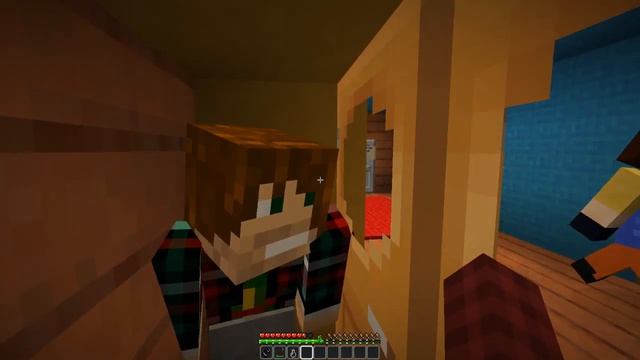 Minecraft Hello Neighbor Alpha 4 House Plans (Minecraft Roleplay) смотреть онлайн