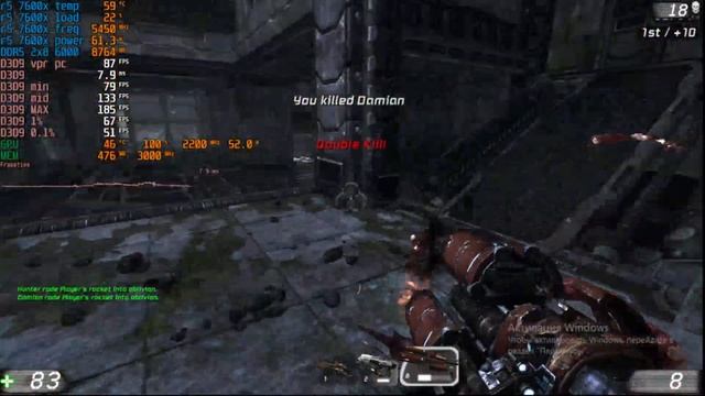 unreal tournament 3 ryzen 5 7600x igpu ddr5 6000 720P смотреть онлайн