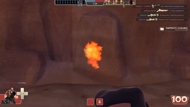 Team Fortress 2 bug, flying fire смотреть онлайн