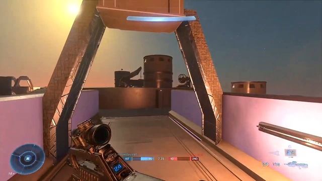 Star Wars Battlefront Bespin Platforms map in Halo Infinite Forge customs. смотреть онлайн