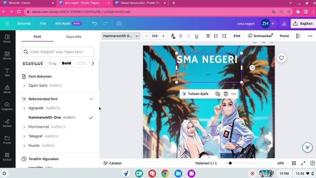 Cara membuat foto anime keren di canva смотреть онлайн