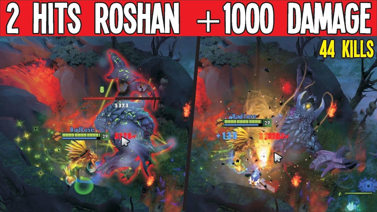 2 Hits Roshan - 50 Armor Bristleback By Goodwin 44 Kills | Dota 2 Gameplay смотреть онлайн