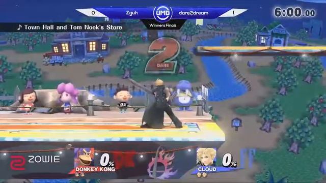 (RBB): Zguh (Pikachu, DK) Vs Dare2dream (Cloud) WF