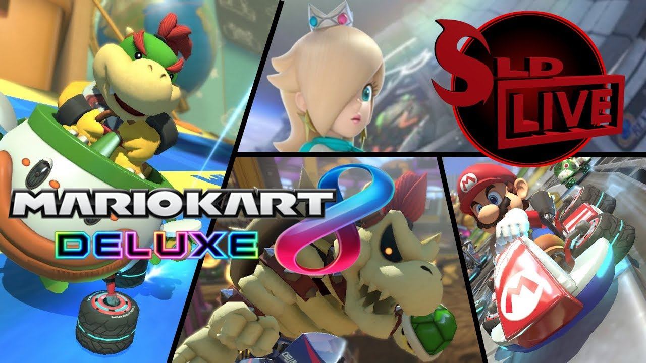 💥 Mario Kart 8 Deluxe 083 Racing with Viewers! | SLD Live! 💥 смотреть онлайн