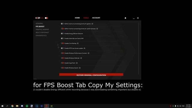 FORTNITE FPS BOOST AND PING OPTIMIZER |ExitLag