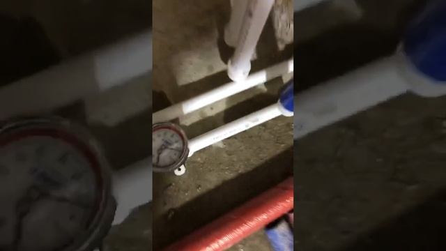 Проверка сетей В1,Т3,Т4 на герметичность (опрессовка)2-хэтажный дом 600м2