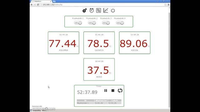 Termometr na DS18B20 z interfejsem webowym смотреть онлайн