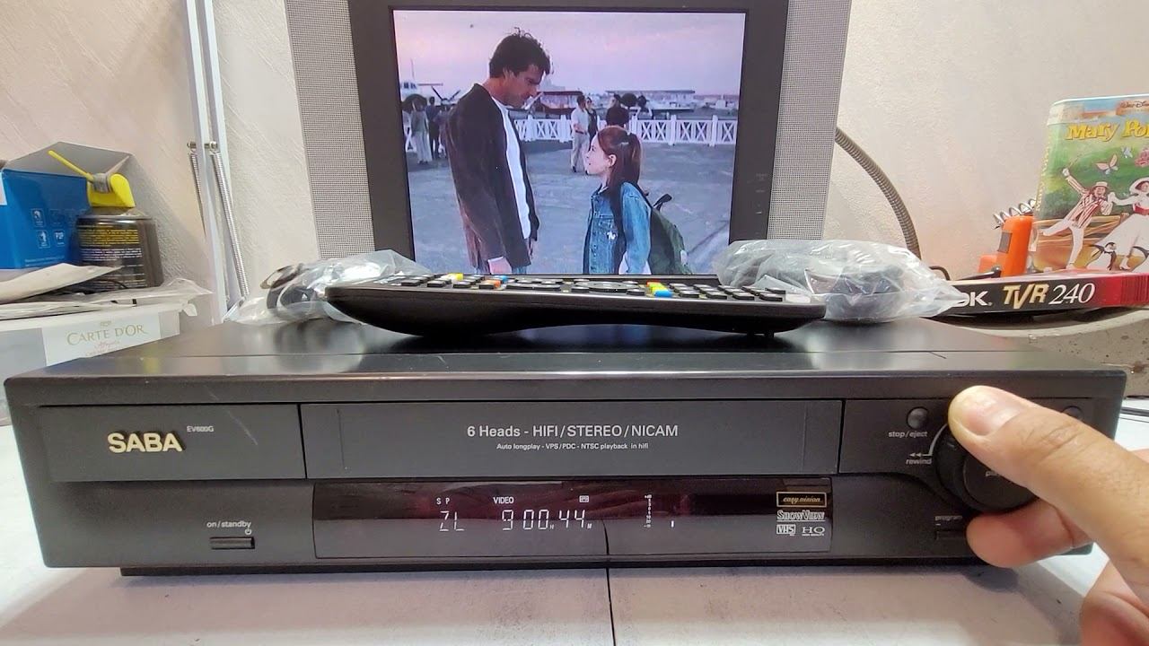 VIDEOREGISTRATORE VHS SABA by THOMSON EV600G 6 TESTINE STEREO QUALITÀ TOP A 99€ INCLUSA SPEDIZIONE! смотреть онлайн
