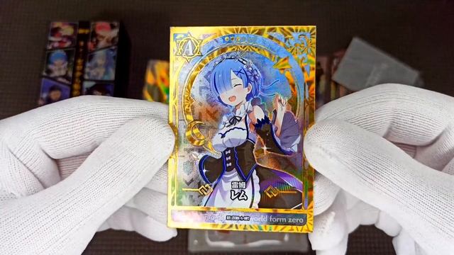 Бокс Коллекционных карточек Re Zero №2 #anime #rezero смотреть онлайн