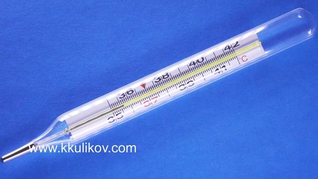 mercury thermometer. The mercury column, temperature rises to 42 degrees смотреть онлайн