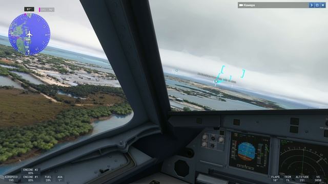 Полет на Boing A321 Neo 2 поколения (уже более тихими двигателями)