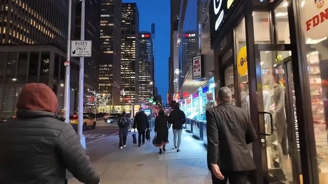 Live NYC Walk: Friday Eve - Feb 16, 2024 смотреть онлайн