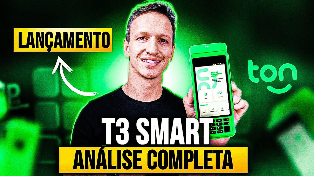 Maquininha TON T3 SMART É Boa ? TESTEI Tudo da NOVA MÁQUINA de Cartão Ton смотреть онлайн