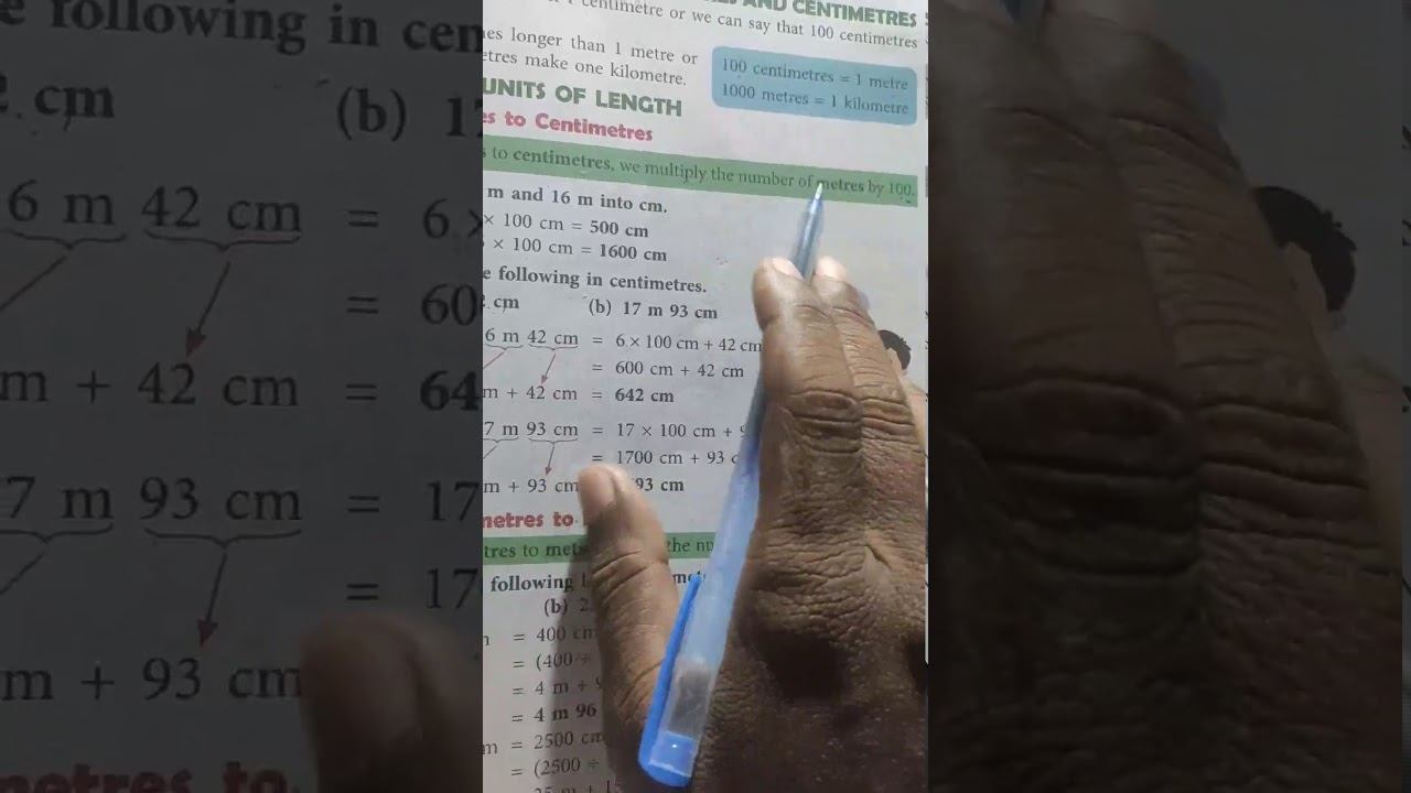 class 3 Math: conversion of units of length смотреть онлайн