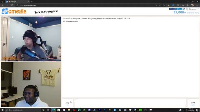 I Got Strangers On Omegle To 1v1 Me In Valorant смотреть онлайн