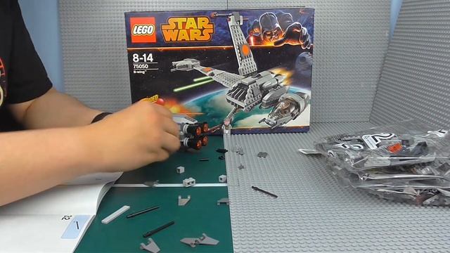 Lego Star Wars: Let's Build 20X B-wing 75050 смотреть онлайн
