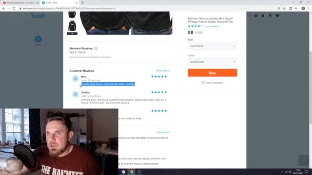 The Tris-take episode 3: buying guitar stuff on Wish.com , first time reaction to Wish, gear haul смотреть онлайн