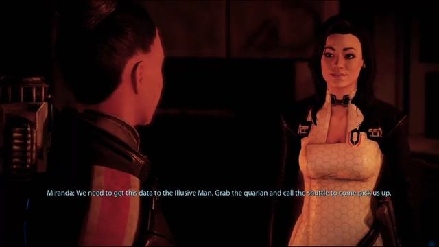 Mass Effect 2 - Renegade Shepard Interogates Veetor смотреть онлайн