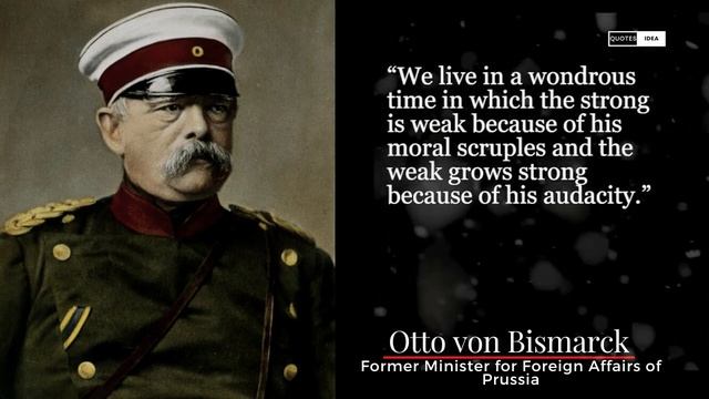 Famous Quotes from Otto von Bismarck on Russia, War, and Politics смотреть онлайн
