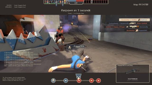 Team Fortress 2 Heavy Gameplay