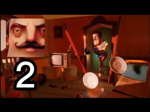 Hello Neighbor - Gameplay Walkthrough - Child Escape - Part 2 (Android, ios) смотреть онлайн
