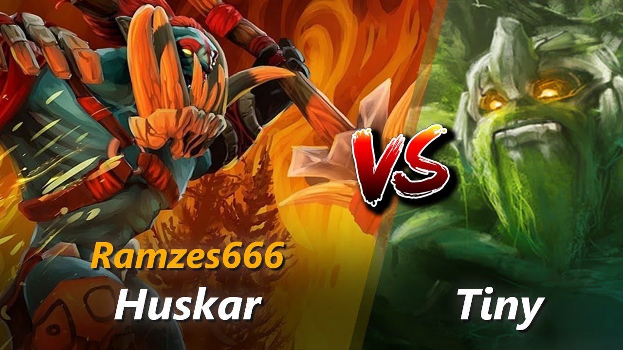Ramzes666 mid Huskar vs Tiny | First 10 minutes смотреть онлайн
