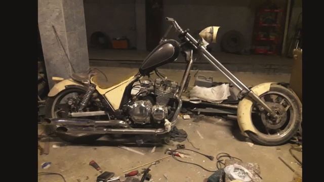 Chopper project Yamaha xj900 Seca 84' смотреть онлайн