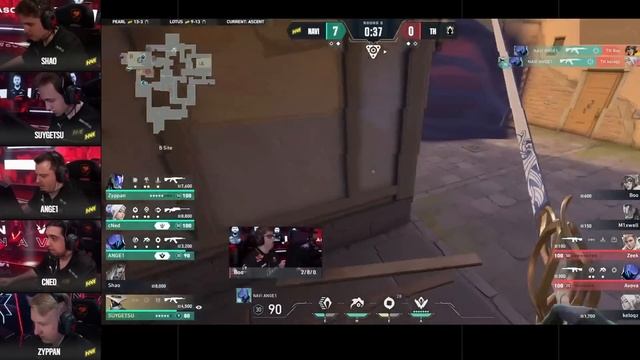 NOT EVEN CLOSE | NAVI VOICECOMMS vs Liquid, Heretics at VCT 2023: EMEA League смотреть онлайн