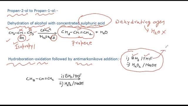 Preparation of Propan-2-ol to Propan-1-ol for BOAD|NEET|JEE смотреть онлайн