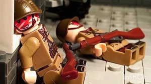 Лего самоделка по Великой Отечественной Войне"Оборона Минска"