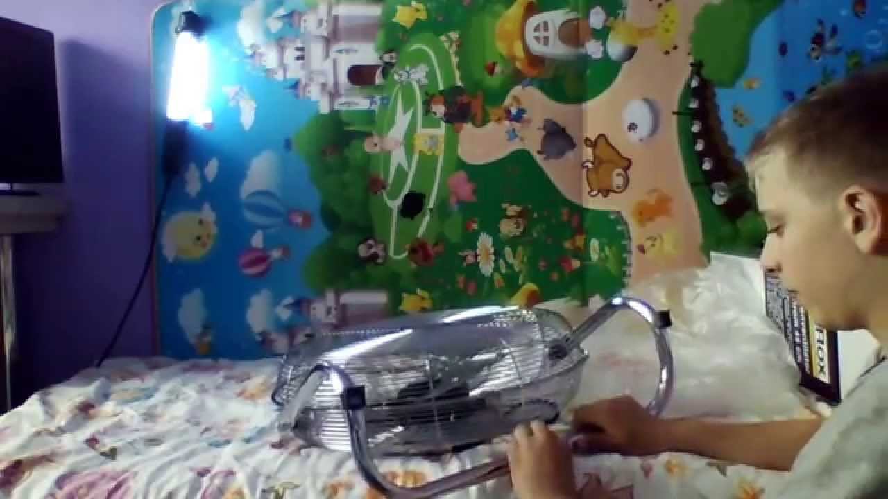 UNBOXING= PODLAHOVÝ VENTYLÁTOR смотреть онлайн