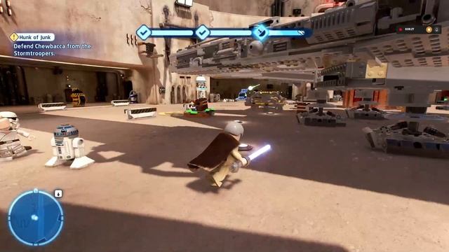the Millennium Falcon - LEGO Star Wars - The Skywalker Saga - EP 17 смотреть онлайн