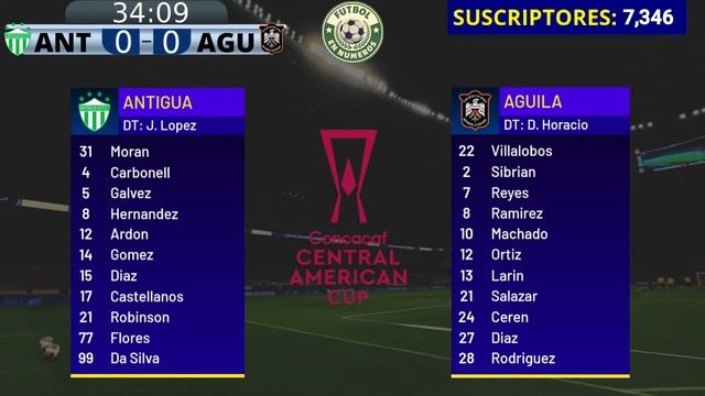 ANTIGUA 0-0 AGUILA en vivo || CONCACAF Central American Cup - Jornada 2 смотреть онлайн