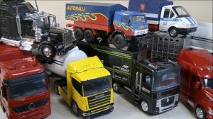 Шикарная находка. Модели грузовиков и полуприцепы. Масштабные модели 1/43