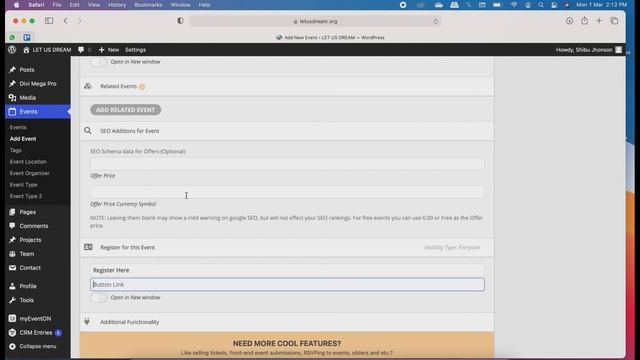How to add New Event on LUD website by location Managers - Screen Recording Tutorial смотреть онлайн