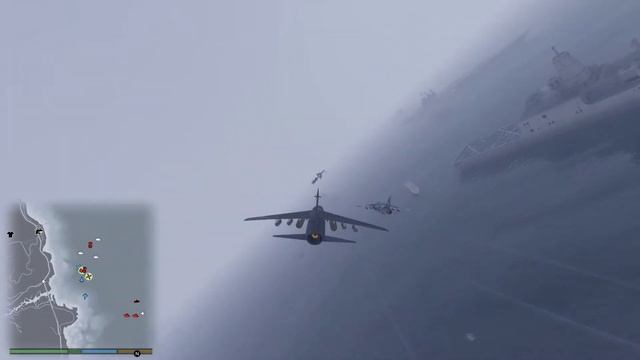 Dogfight: GTA V Warfare Mod — A-7D Corsair II vs MiG-21 Fishbed смотреть онлайн