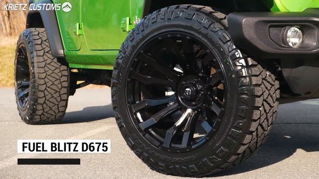 Overview: 2019 Jeep Wrangler Unlimited Sport with 22" Fuel Blitz wheels, 35" tires, and a 2.5" lif смотреть онлайн