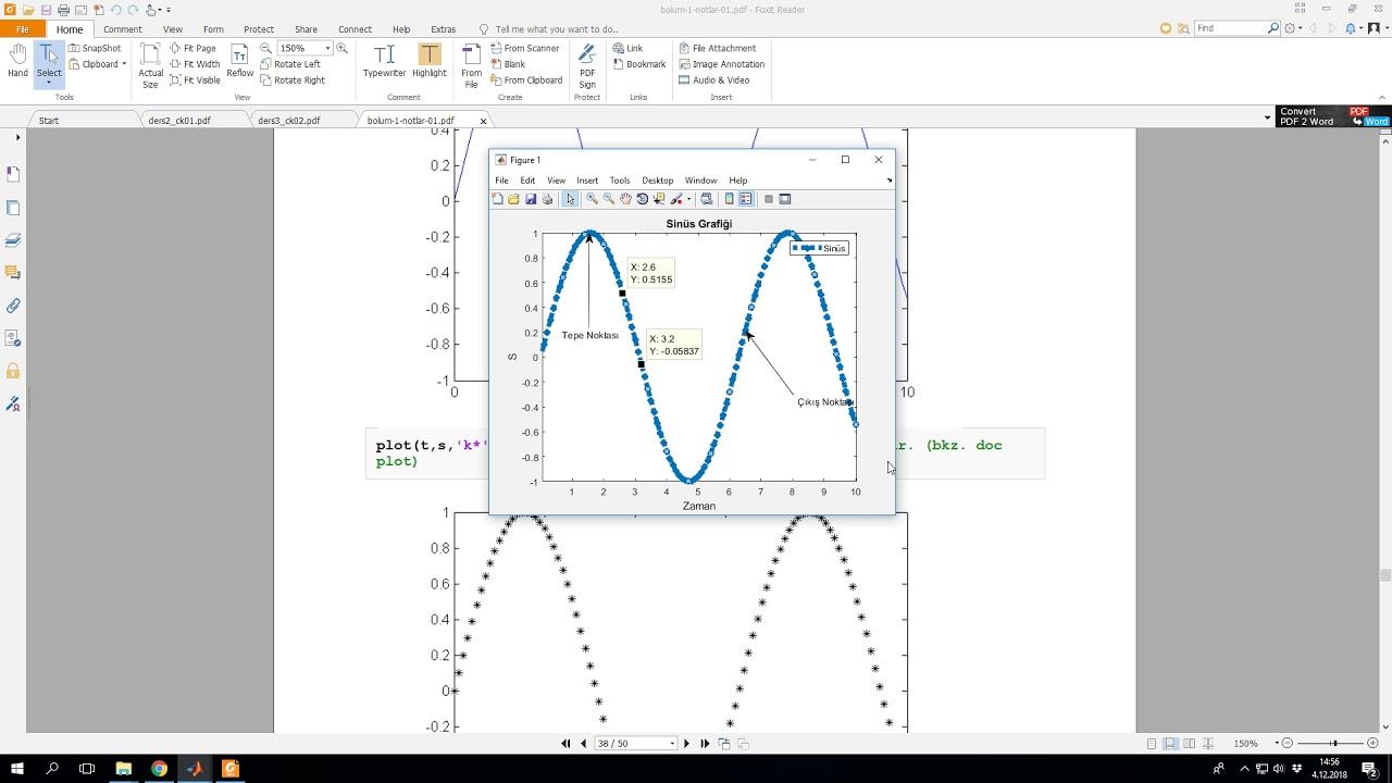 EEM205 Matlab Grafik Çizdirme смотреть онлайн