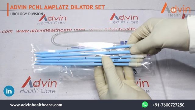ADVIN PCNL Amplatz Type Dilator Set - Urology Dilator Set смотреть онлайн
