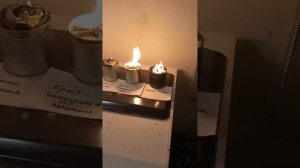 Тестирование разных форматов окопных свечей