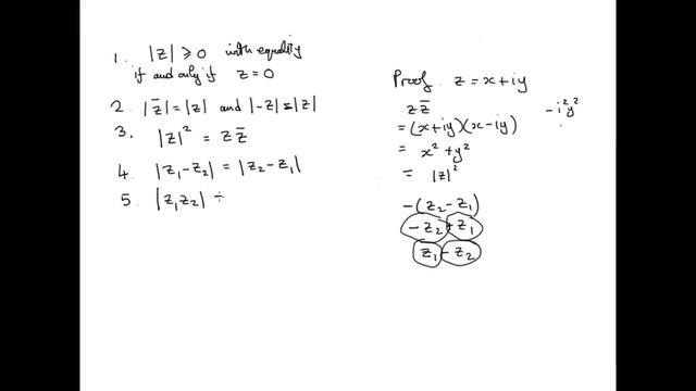 09 Properties of the Modulus of a Complex Number смотреть онлайн