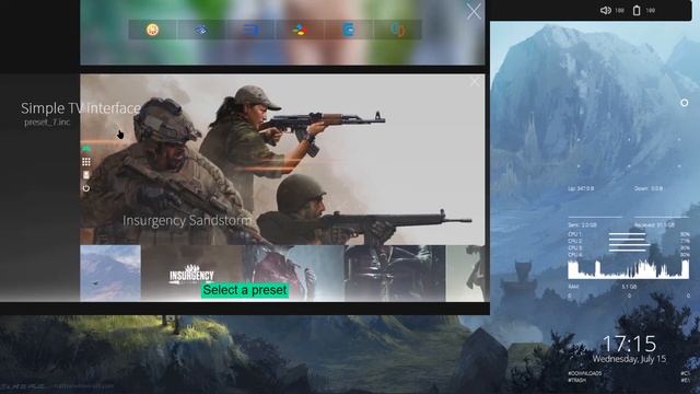 how to setup gamehub in rainmeter! смотреть онлайн