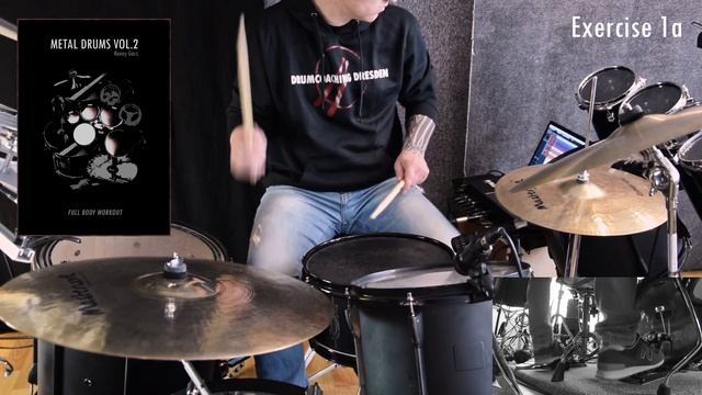 FORCEFUL WARM UP for Doublebass Drumming // [METAL DRUMS VOL.2] смотреть онлайн