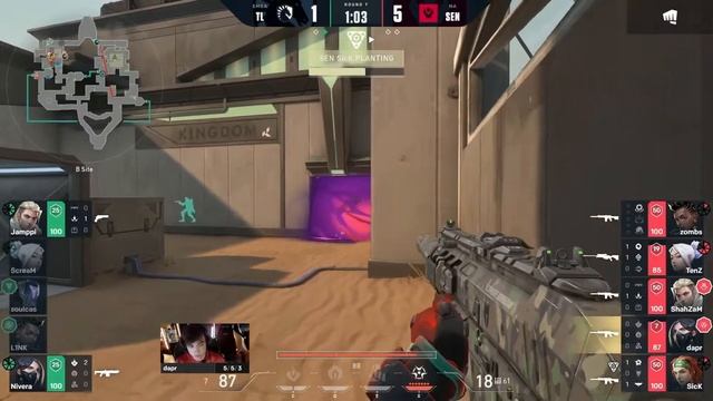 SENTINELS vs TEAM LIQUID - HIGHLIGHTS | TENZ vs SCREAM | VALORANT Champions 2021 смотреть онлайн