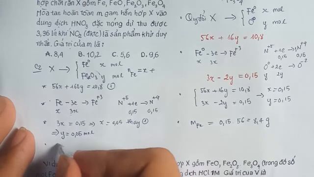 6 phương pháp giải bài tập hóa PHƯƠNG PHÁP QUY ĐỔI смотреть онлайн