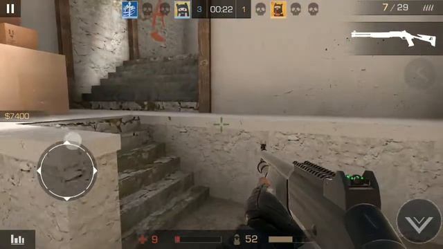 Standoff 2 | CS-GO на ANDROID - Катка с пушкой SM1014 смотреть онлайн