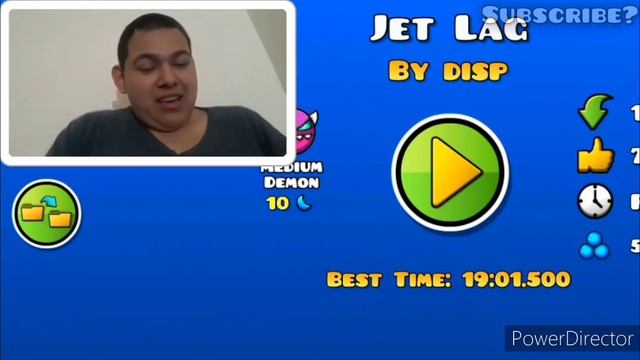 My FIRST Platformer Demon! | Jet Lag 100% by: Disp - Geometry Dash 2.2 смотреть онлайн