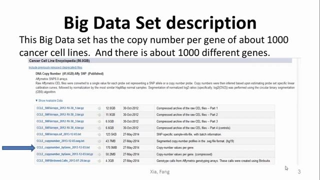 CSCI-E63 2015 Final Project Summary--Big Data Case Study in Bioinformatics смотреть онлайн