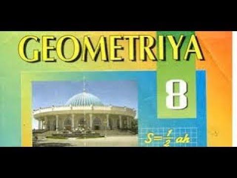 8-Sinf Geometriya Javoblari | 3-Chorak | 99-Bet Savollari | Nazorat Ishi Bilan.